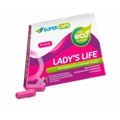 Возбуждающие капсулы Ladys Life - 14 капсул (0,35 гр.) - SuperCaps - купить с доставкой в Костроме