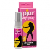 Возбуждающий женский спрей pjur MYSPRAY - 20 мл. - Pjur - купить с доставкой в Костроме