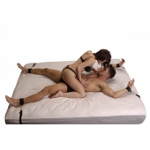 Бондаж для фиксации на кровати Frisky Bedroom Restraint Kit - XR Brands - купить с доставкой в Костроме