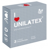Презервативы с точками Unilatex Dotted - 3 шт. - Unilatex - купить с доставкой в Костроме