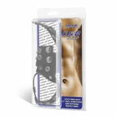Утяжка на пенис и мошонку Cock Ring With 1.5  Ball Stretcher And Optional Weight Ring - BlueLine - купить с доставкой в Костроме