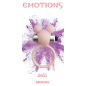 Розовое эрекционное виброколечко Emotions Minnie Light pink - Lola Games - в Костроме купить с доставкой