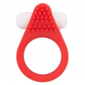 Красное эрекционное кольцо LIT-UP SILICONE STIMU RING 1 RED - Dream Toys - в Костроме купить с доставкой