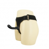 Страпон с изогнутой головкой Ultra Harness Curvy Dildo - 15,8 см. - Baile - купить с доставкой в Костроме