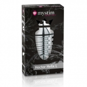 Анальный плаг для электростимуляции Hector Helix Buttplug L - 11,5 см. - MyStim - купить с доставкой в Костроме