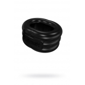 Чёрное эрекционное виброкольцо Stretch - Bathmate - в Костроме купить с доставкой
