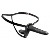 Женский страпон с вагинальной пробкой Double Penetrix Strap-on - 15 см. - Pipedream - купить с доставкой в Костроме