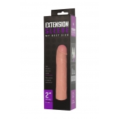 Насадка-удлинитель Extension sleeve телесного цвета - 18,5 см. - Sitabella - в Костроме купить с доставкой