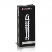 Ребристый фаллоимитатор для электростимуляции Funky Fella Rill Dildo - 13 см. - MyStim - купить с доставкой в Костроме
