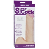 Ультрареалистичная насадка для трусиков Vac-U-Lock 8  ULTRASKYN Cock - 20,57 см. - Doc Johnson - купить с доставкой в Костроме
