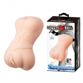 Мастурбатор-вагина с эффектом смазки в виде женской фигурки - Baile - в Костроме купить с доставкой