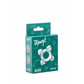 Прозрачное эрекционное кольцо Rings Screw - Lola Games - в Костроме купить с доставкой