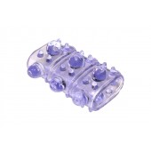 Фиолетовая насадка на пенис Rings Armour - Lola Games - в Костроме купить с доставкой