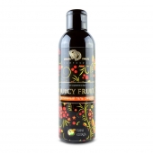 Интимный гель на водной основе JUICY FRUIT с ароматом пина колада - 200 мл. - БиоМед - купить с доставкой в Костроме