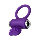 Фиолетовое виброкольцо с ресничками JOS PERY - JOS - в Костроме купить с доставкой