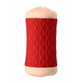 Двухсторонний мастурбатор JOS  NADIN в красном цилиндре - JOS - в Костроме купить с доставкой