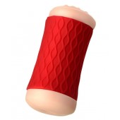 Двухсторонний мастурбатор JOS  NADIN в красном цилиндре - JOS - в Костроме купить с доставкой