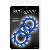 Набор из 3 синих эрекционных колец Renegade Gears - NS Novelties - в Костроме купить с доставкой