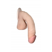 Сувенирный фаллос на присоске 03 - 17 см. - LOVETOY (А-Полимер) - купить с доставкой в Костроме