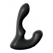 Черный анальный вибростимулятор P-Spot Milker - 14 см. - Pipedream - в Костроме купить с доставкой