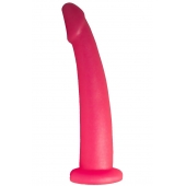Розовый стимулятор простаты из геля - 18 см. - LOVETOY (А-Полимер) - в Костроме купить с доставкой
