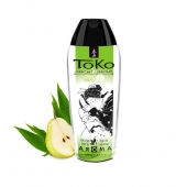 Интимный гель TOKO Pear   Exotic Green Tea с ароматом груши и зеленого чая - 165 мл. - Shunga - купить с доставкой в Костроме