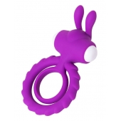 Фиолетовое эрекционное кольцо на пенис JOS  GOOD BUNNY - JOS - в Костроме купить с доставкой