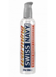 Разогревающий лубрикант на водной основе Swiss Navy Warming Lube - 59 мл. - Swiss navy - купить с доставкой в Костроме