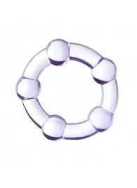 Фиолетовое эрекционное кольцо A-Toys - A-toys - в Костроме купить с доставкой