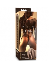 Коричневый мастубратор-вагина Nicole s Kitty - Blush Novelties - в Костроме купить с доставкой