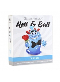 стимулирующий презерватив-насадка Roll   Ball Classic - Sitabella - купить с доставкой в Костроме