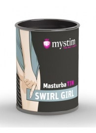 Компактный мастурбатор MasturbaTIN Swirl Girl - MyStim - в Костроме купить с доставкой