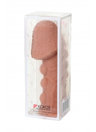 Насадка на фаллос с пузыриками, венками и ребристостью KOKOS Extreme Sleeve 09 - 12,7 см. - KOKOS - в Костроме купить с доставкой