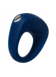 Синее эрекционное кольцо на пенис Satisfyer Ring 2 - Satisfyer - в Костроме купить с доставкой