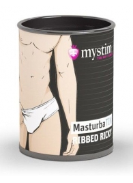 Компактный мастурбатор MasturbaTIN Ribbed Ricky - MyStim - в Костроме купить с доставкой