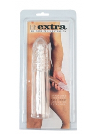 Насадка-удлинитель из прозрачного силикона LIDL EXTRA SILICONE PENIS EXTENSION - Seven Creations - в Костроме купить с доставкой