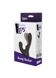 Чёрный массажер простаты с 2 моторами BOOTY ROCKER - Dream Toys - в Костроме купить с доставкой