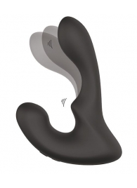 Чёрный массажер простаты с 2 моторами BOOTY ROCKER - Dream Toys - в Костроме купить с доставкой