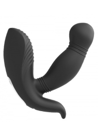 Черный вибромассажер простаты PROSTATE HERO - Dream Toys - в Костроме купить с доставкой