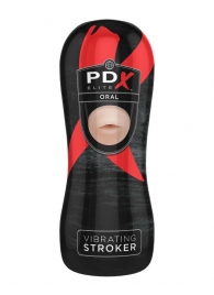 Мастурбатор-ротик Vibrating Oral Stroker - Pipedream - в Костроме купить с доставкой