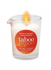 Массажное аромамасло с афродизиаками для женщин RUF Taboo Peche sucre - 60 гр. - RUF - купить с доставкой в Костроме