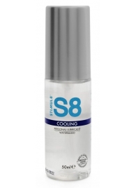 Охлаждающий лубрикант на водной основе S8 Cooling Lube - 50 мл. - Stimul8 - купить с доставкой в Костроме