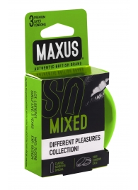 Презервативы в железном кейсе MAXUS Mixed - 3 шт. - Maxus - купить с доставкой в Костроме