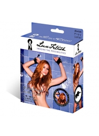 Наручники с присосками Sexy Suction - Lux Fetish - купить с доставкой в Костроме