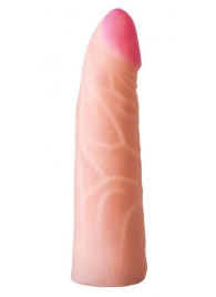 Фаллическая насадка на трусики харнесс - 17,5 см. - LOVETOY (А-Полимер) - купить с доставкой в Костроме