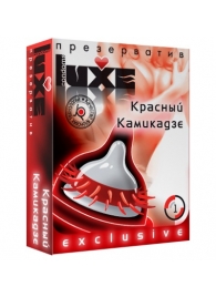 Презерватив LUXE  Exclusive   Красный Камикадзе  - 1 шт. - Luxe - купить с доставкой в Костроме