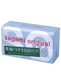 Ультратонкие презервативы Sagami Original - 12 шт. - Sagami - купить с доставкой в Костроме