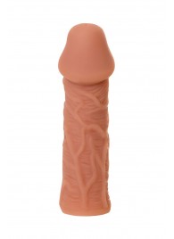 Телесная реалистичная насадка KOKOS Extreme Sleeve 05 с дополнительной стимуляцией - 12,7 см. - KOKOS - в Костроме купить с доставкой