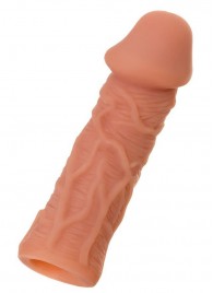 Телесная реалистичная насадка KOKOS Extreme Sleeve 05 с дополнительной стимуляцией - 12,7 см. - KOKOS - в Костроме купить с доставкой