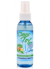 Очищающий спрей для игрушек CLEAR TOY Tropic - 100 мл. - Биоритм - купить с доставкой в Костроме